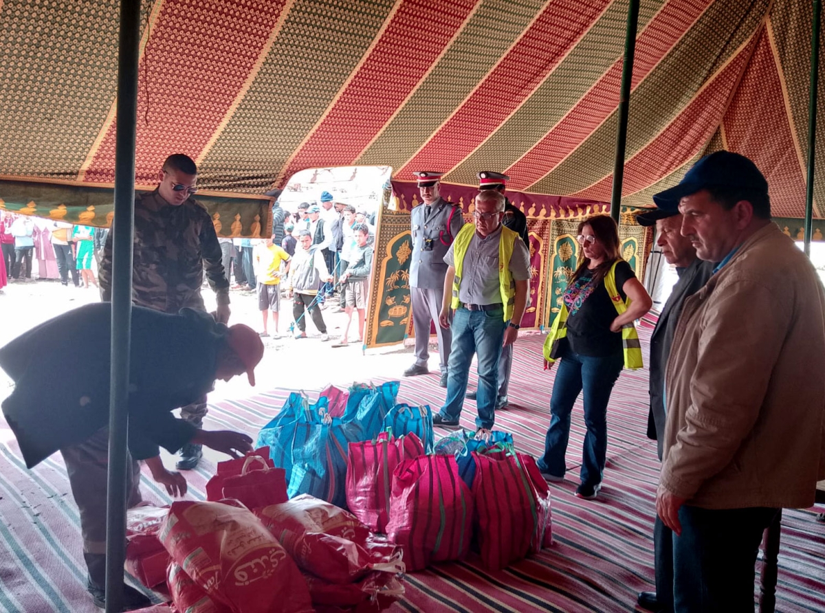 توزيع 105 قفة رمضانية في سيدي اسماعيل: مبادرة إنسانية ناجحة لجمعية أصدقاء الأمل