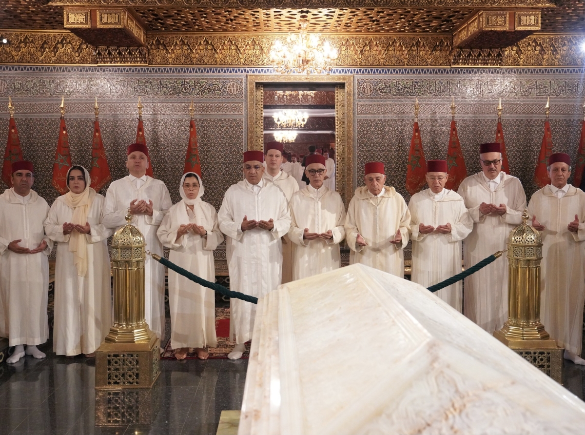 زيارة أعضاء مجلس النواب إلى ضريح الملك محمد الخامس  ترحمًا على روح أب الأمة