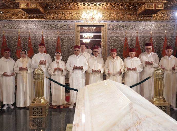 زيارة أعضاء مجلس النواب إلى ضريح الملك محمد الخامس  ترحمًا على روح أب الأمة
