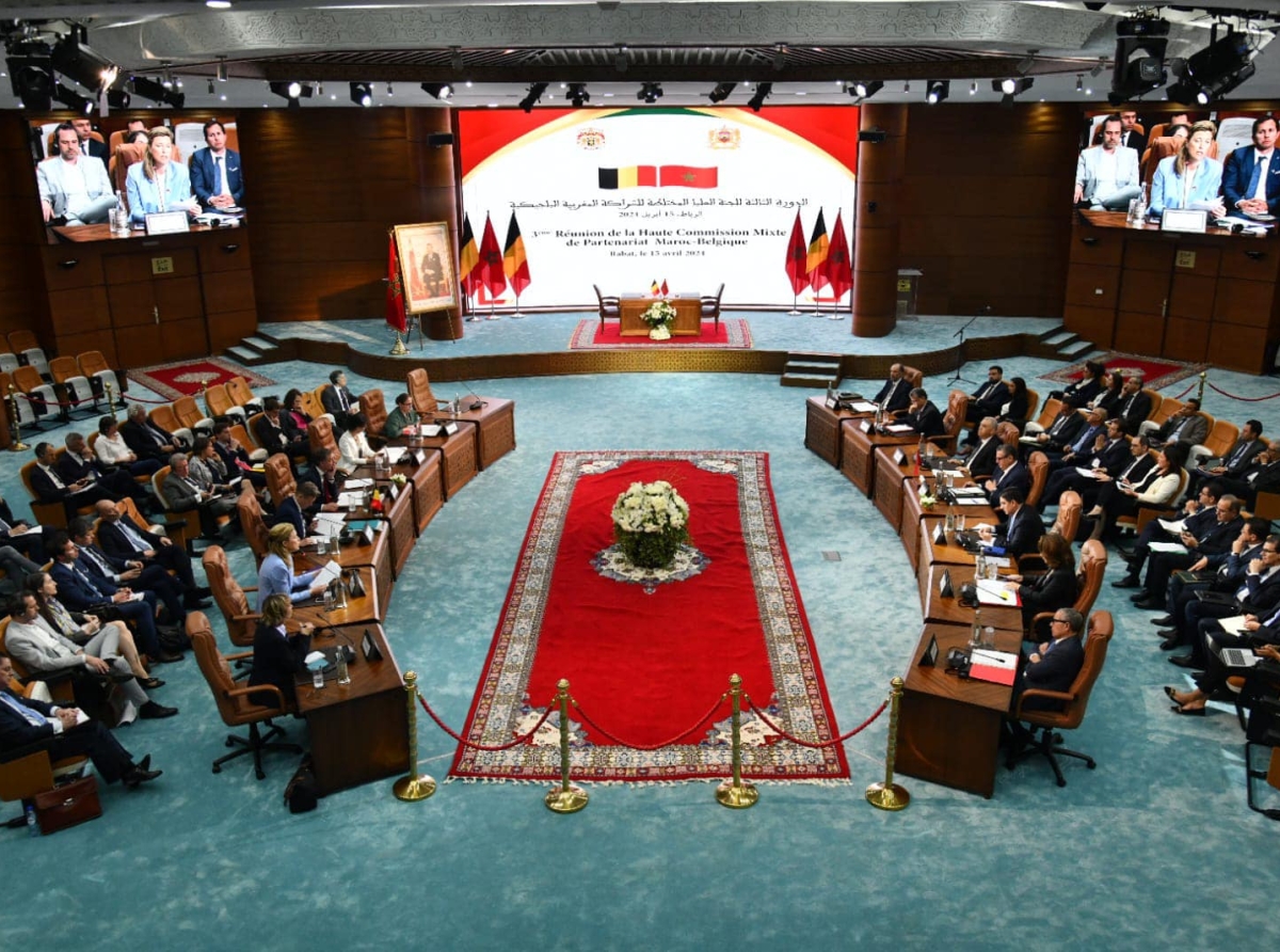  اجتماع اللجنة العليا المغربية البلجيكية في الرباط