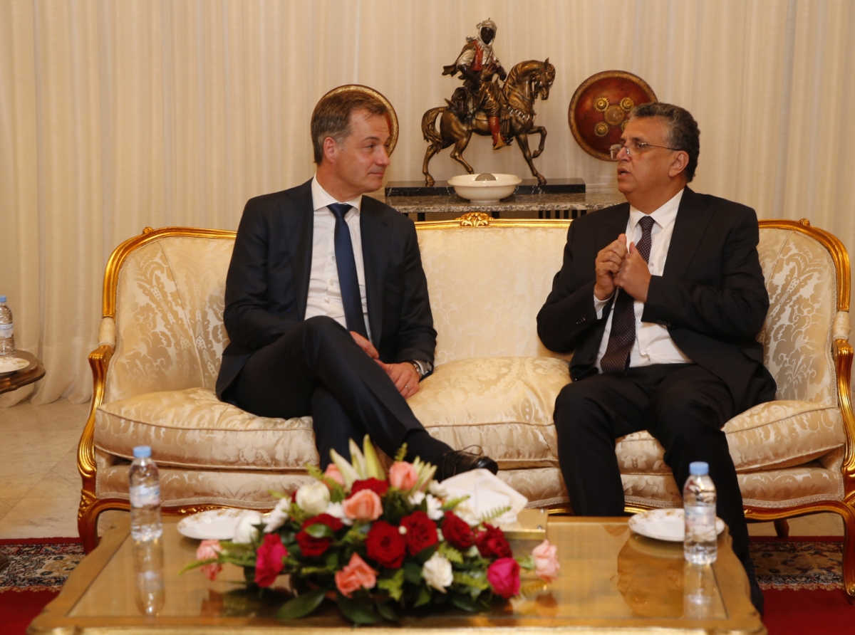 رئيس الوزراء البلجيكي يحل بالمغرب