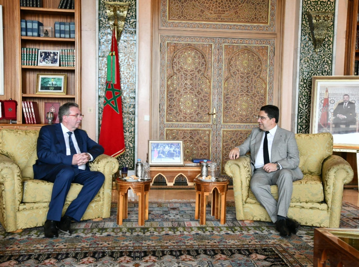 وزير الخارجية المغربي يستقبل وزير-رئيس جهة بروكسل العاصمة