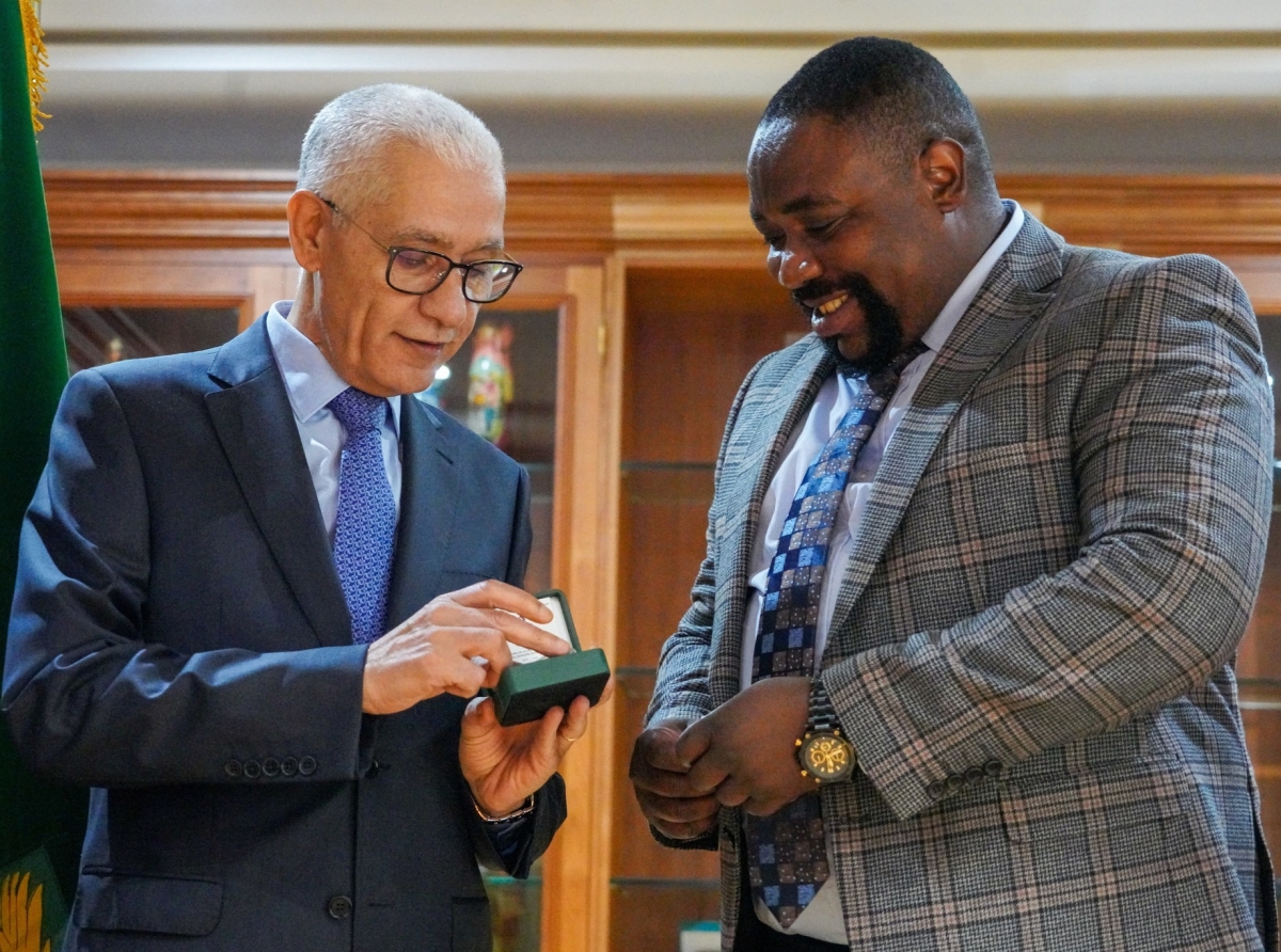  رئيس مجلس النواب يستقبل وفدا عن لجنة الفلاحة بالجمعية الوطنية لجمهورية زامبيا