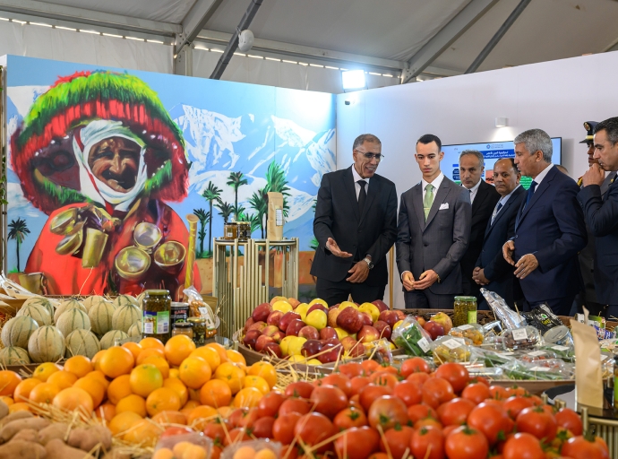صاحب السمو الملكي ولي العهد الأمير مولاي الحسن يترأس بمكناس افتتاح الدورة الـ 16 للمعرض الدولي للفلاحة بالمغرب