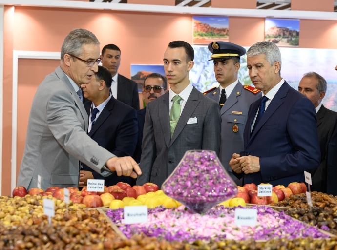 الأمير مولاي الحسن يترأس بمكناس افتتاح الدورة الـ 16 للمعرض الدولي للفلاحة بالمغرب