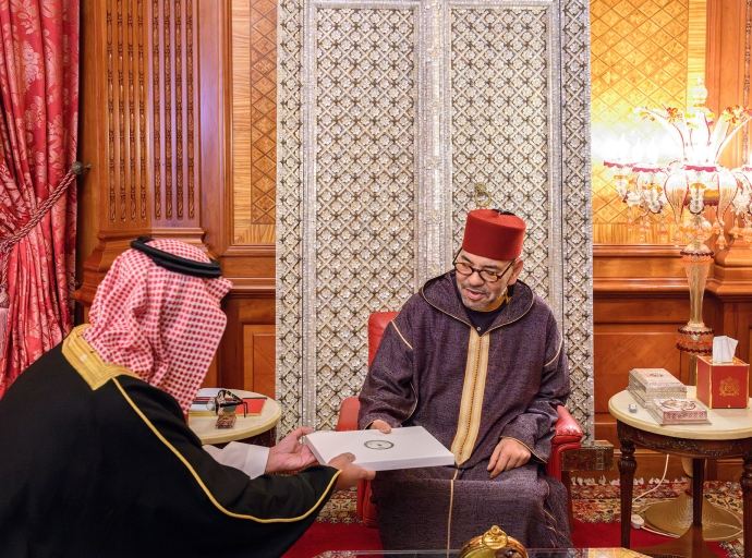 جلالة الملك يستقبل صاحب السمو الملكي الأمير تركي بن محمد بن فهد بن عبد العزيز آل سعود 