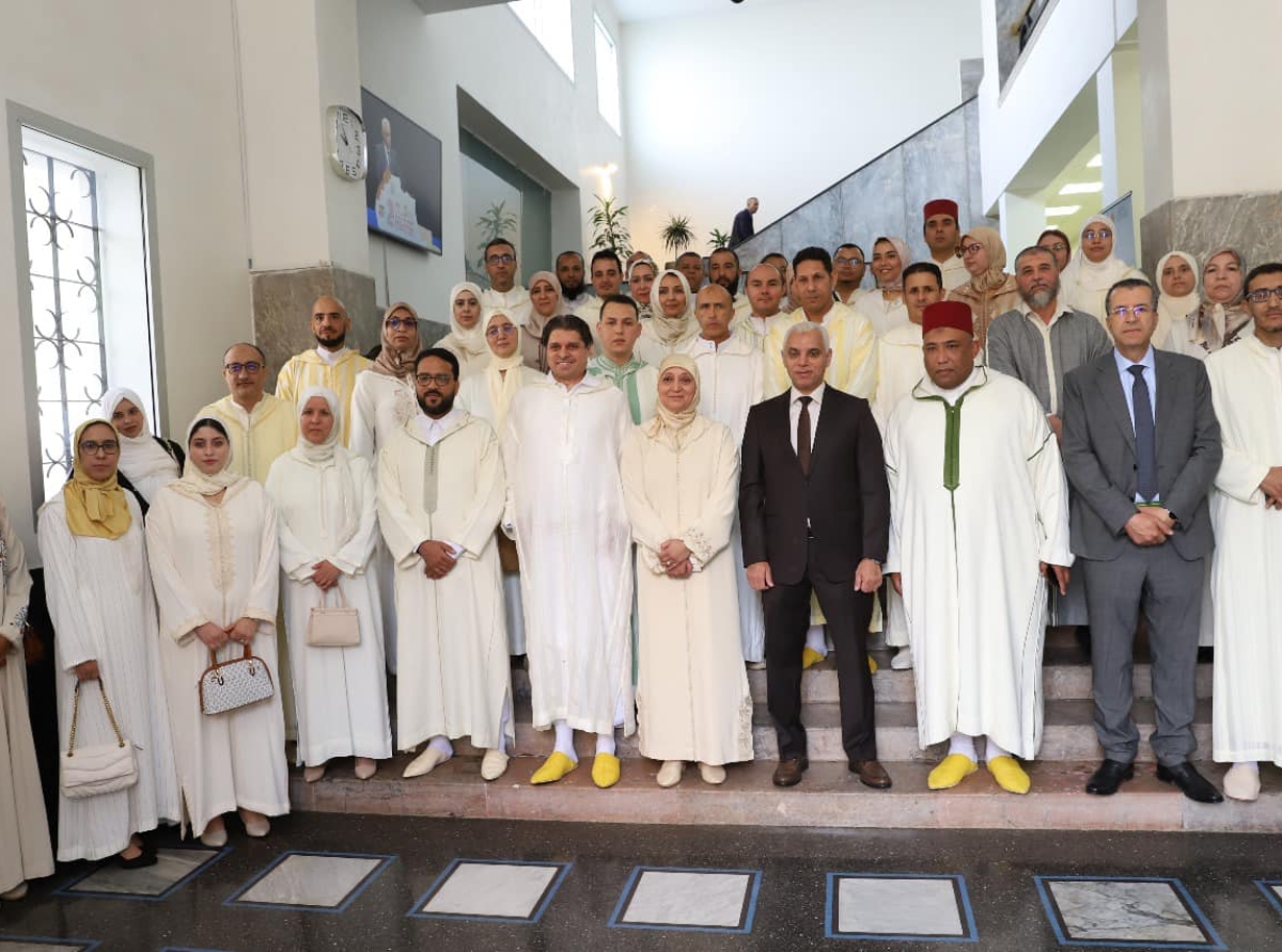 وزير الصحة يرأس حفل استقبال أعضاء البعثة الصحية المغربية لتغطية موسم الحج