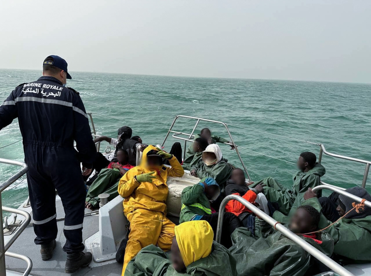 اعتراض 133 مرشحا للهجرة غير النظامية جنوب غرب طانطان