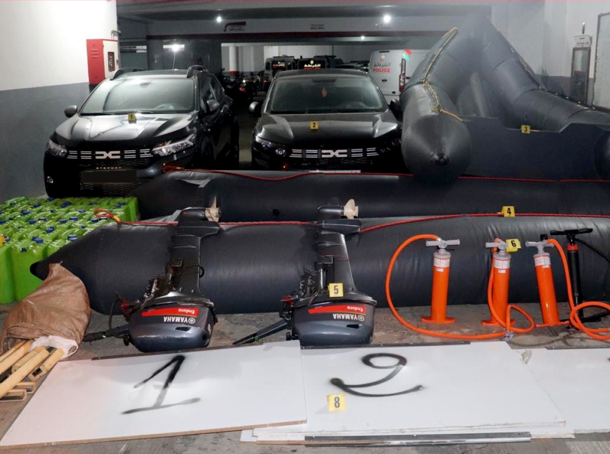 الأمن يوقف 5 أشخاص مرتبطين بشبكة للهجرة والاتجار بالبشر