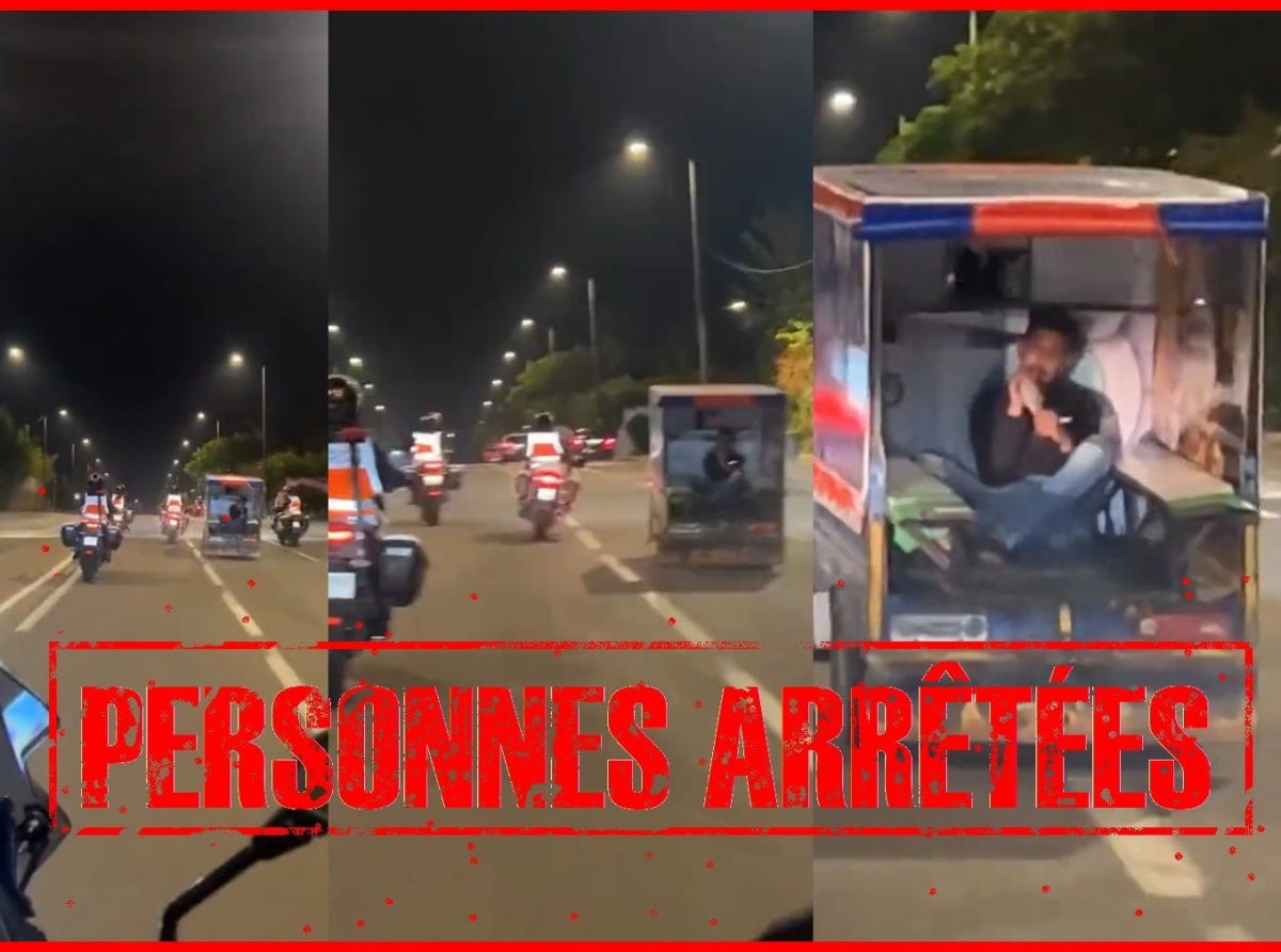 توقيف سائق دراجة نارية ثلاثية العجلات، متورط في التخدير والقيادة بطريقة خطرة