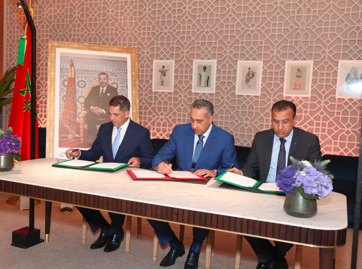 توقيع اتفاقية إطار بين الأمن ومجموعة العمران وولاية جهة سوس ماسة 