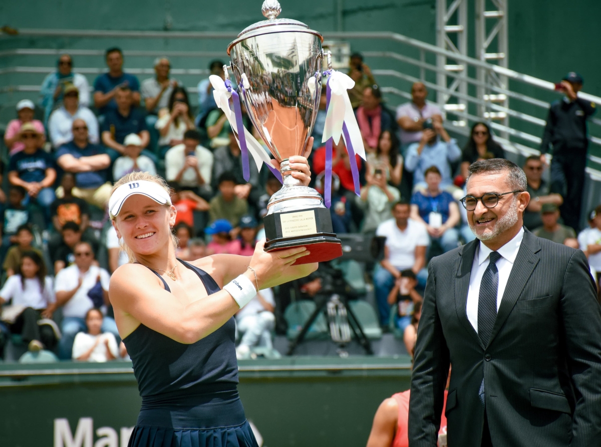 الجائزة الكبرى لصاحبة السمو الملكي الأميرة للا مريم لكرة المضرب.. الأمريكية بيتون ستيرنز تتوج باللقب