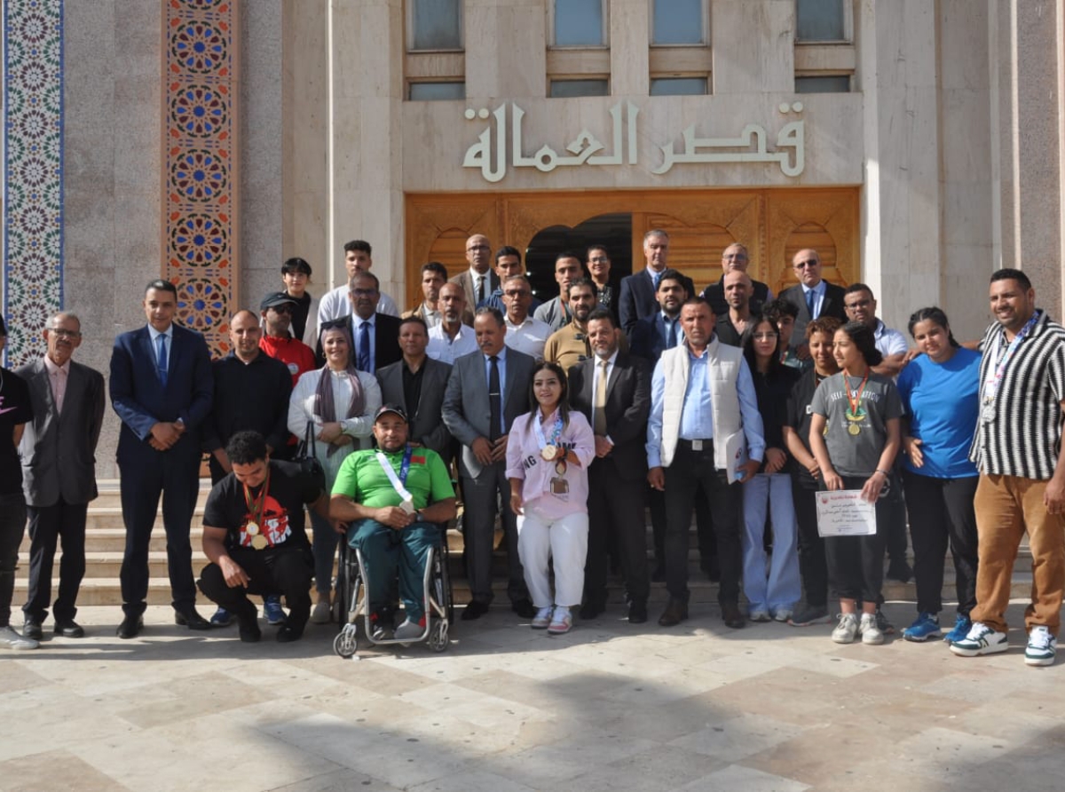 العامل شاينان ينوه بتألق أبطال رياضيين بآسفي 