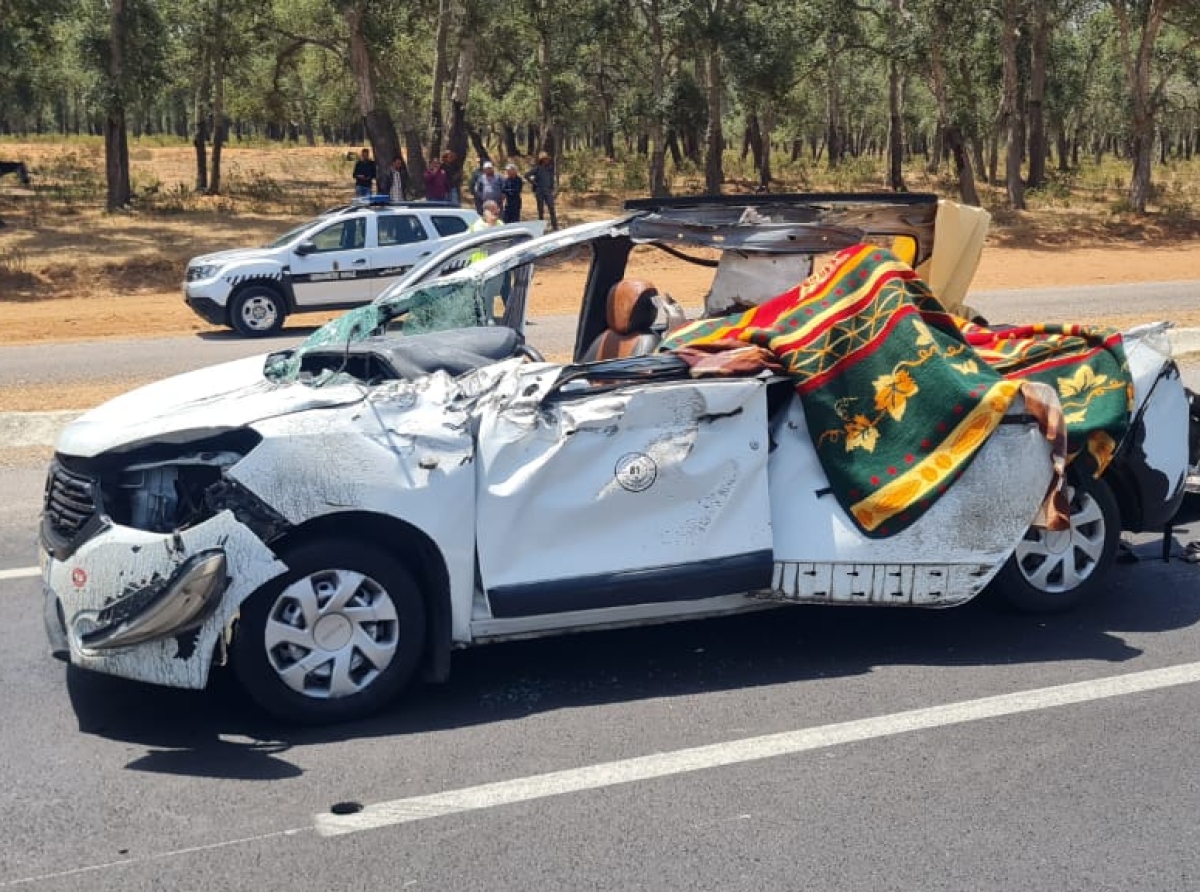 مقتل 6 أشخاص في حادثة سير بين “طاكسي” وشاحنة عسكرية قرب سلا